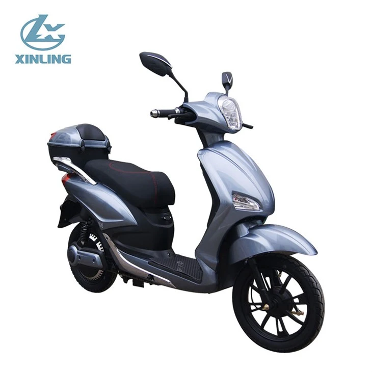 EEC Electric Moped Scooter-Grey